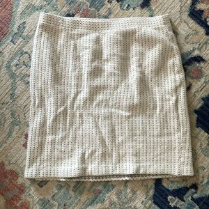 St John knit wool blend skirt